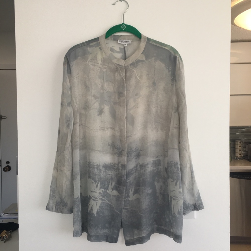 Giorgio Armani silk blouse